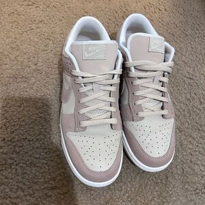 Nike Women's Sneakers in Beige and White
